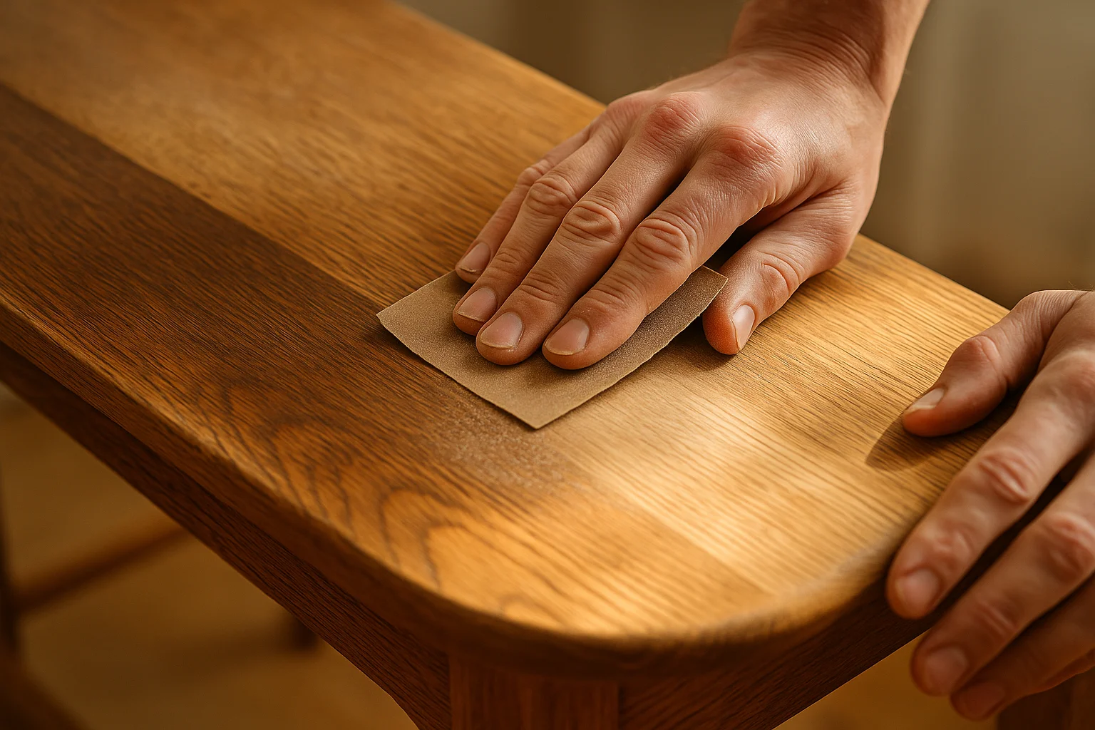 Rénover un meuble en bois sans erreurs de finition